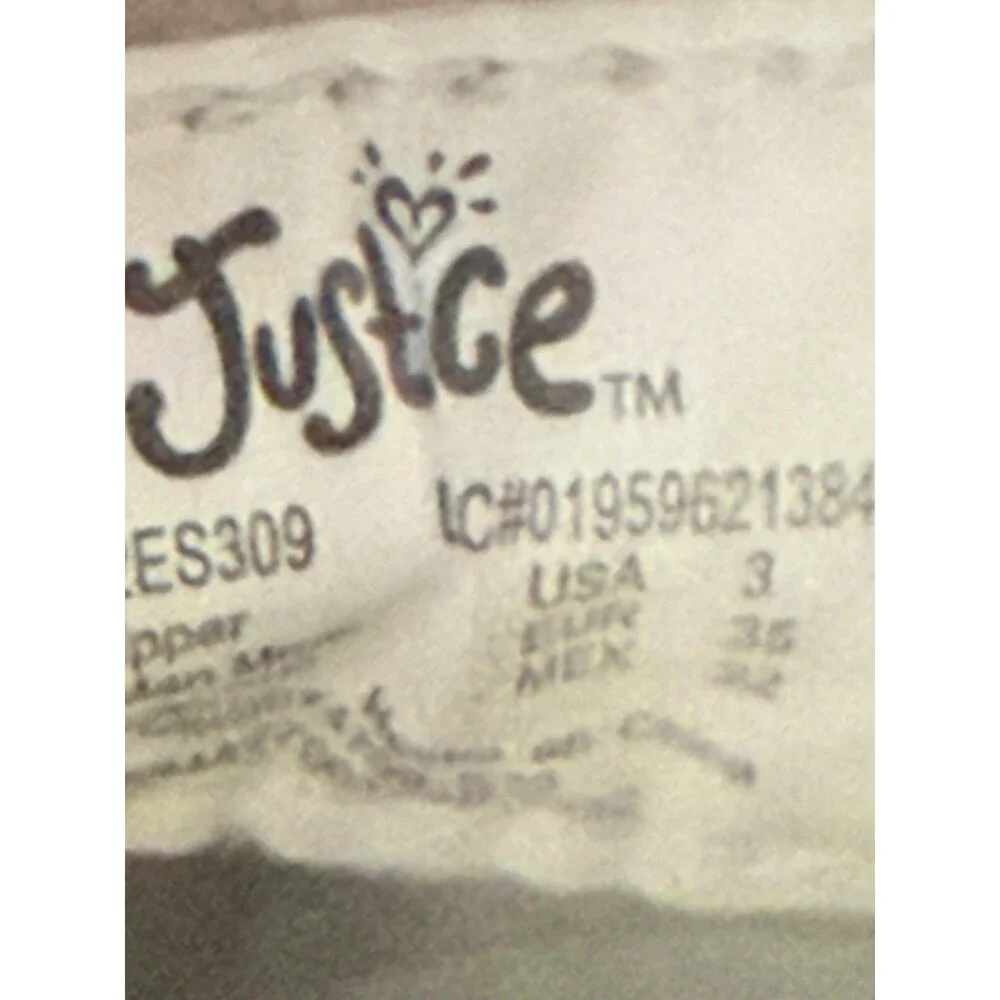Justice sport sneakers
